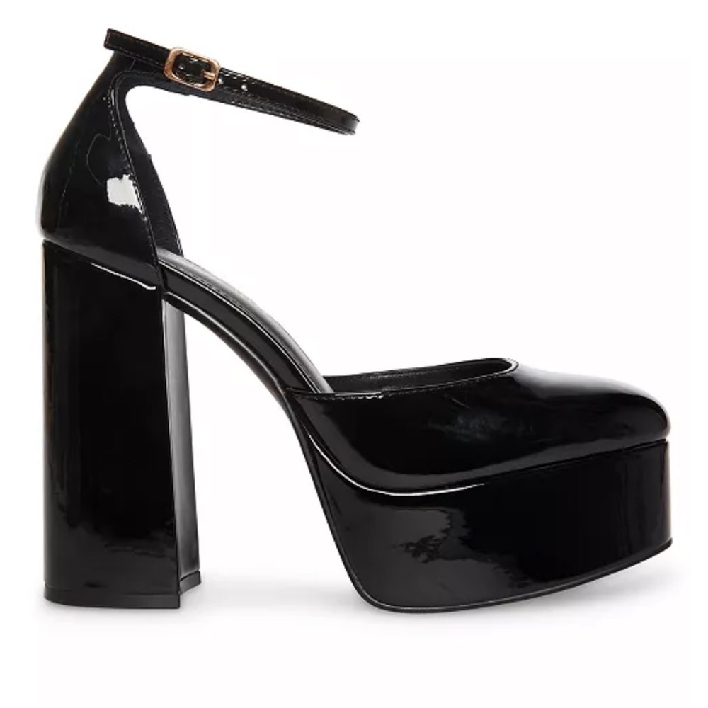 Madden girl platform patent leather pumps